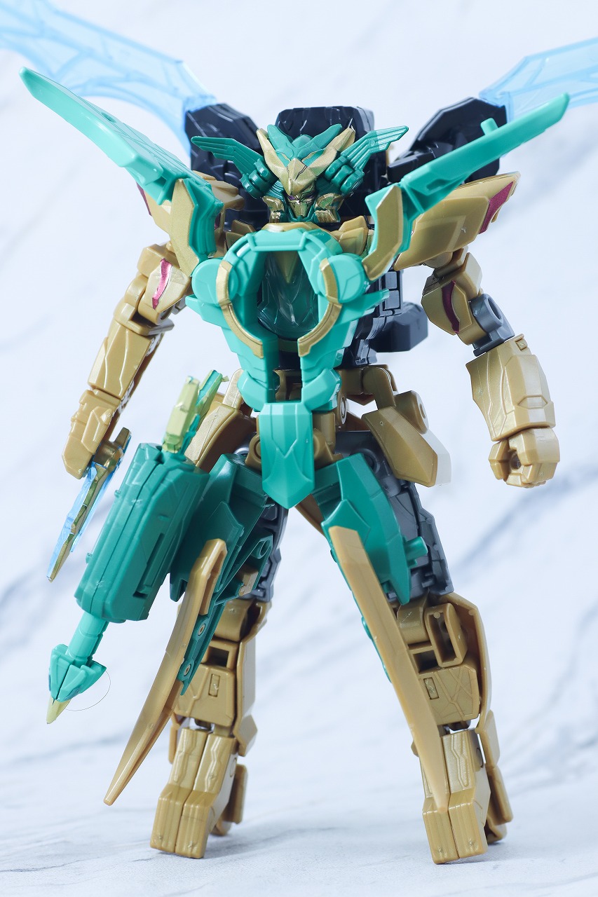 ミニプラ　テガソードグリーン（イーグルシューター50）　レビュー　本体