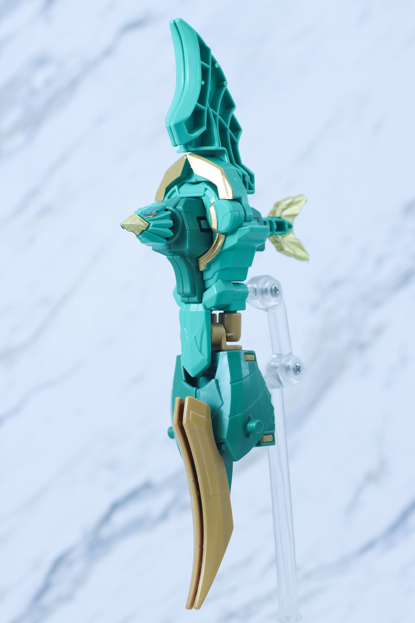 ミニプラ　テガソードグリーン（イーグルシューター50）　レビュー　本体