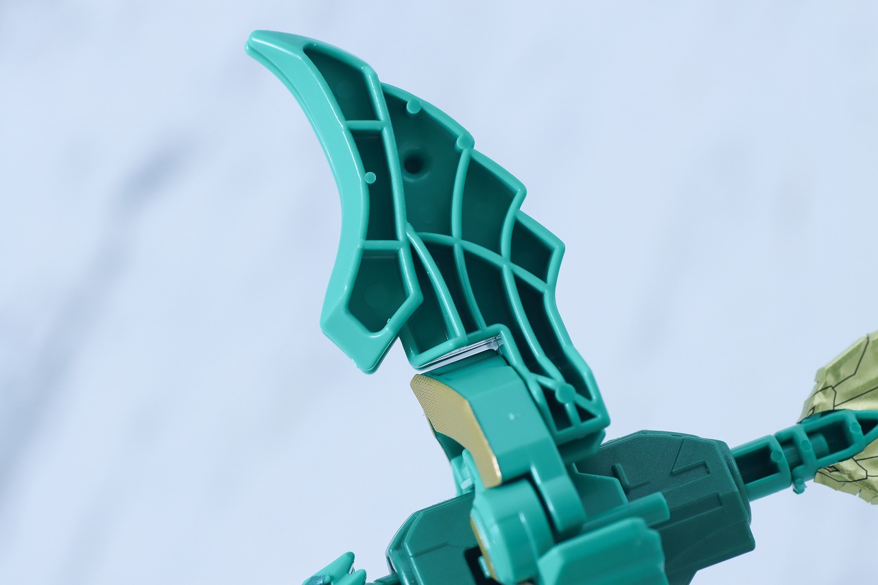 ミニプラ　テガソードグリーン（イーグルシューター50）　レビュー　本体