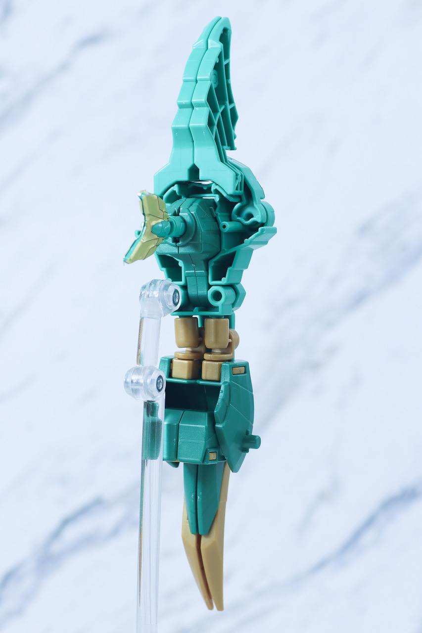 ミニプラ　テガソードグリーン（イーグルシューター50）　レビュー　本体