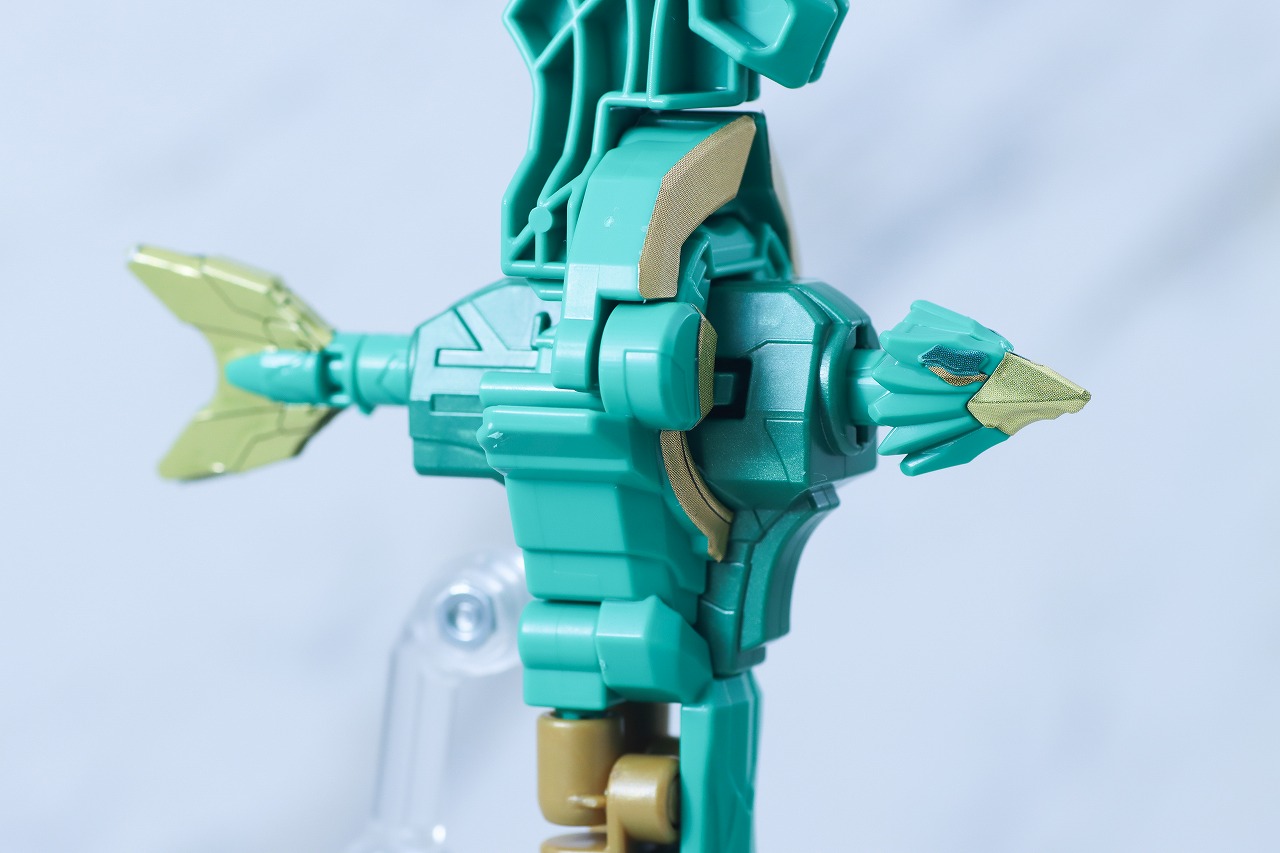 ミニプラ　テガソードグリーン（イーグルシューター50）　レビュー　本体