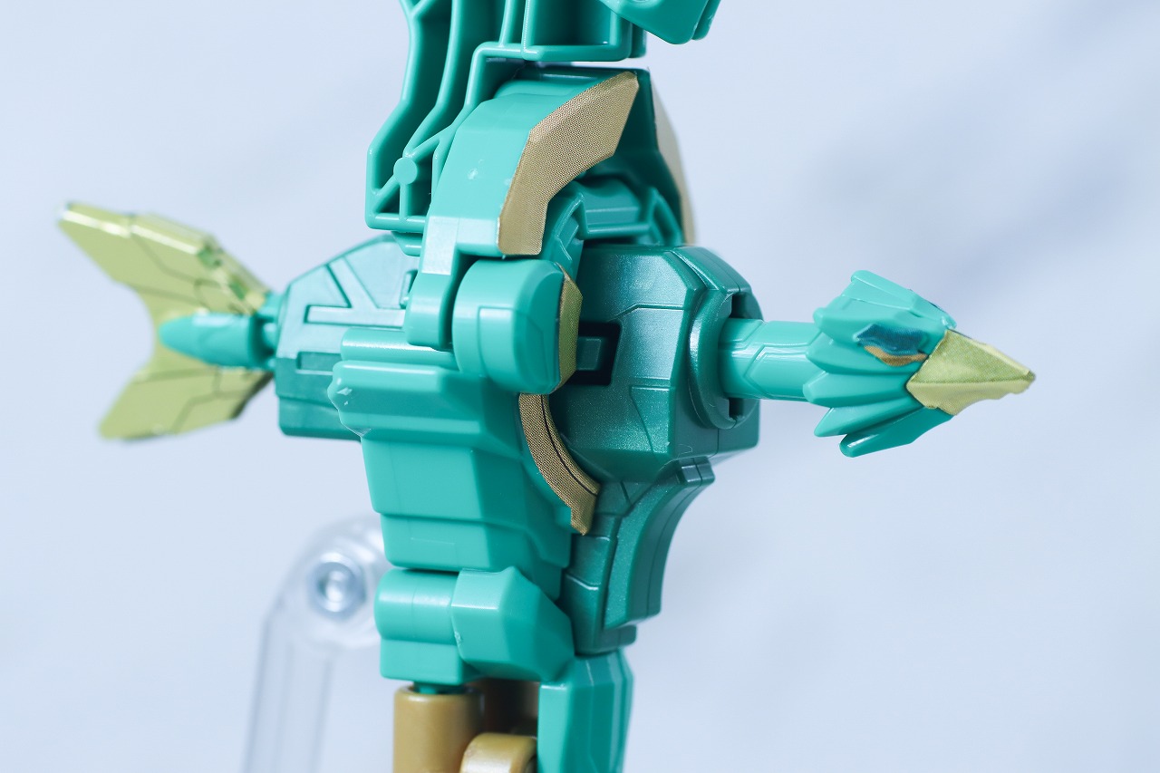 ミニプラ　テガソードグリーン（イーグルシューター50）　レビュー　本体