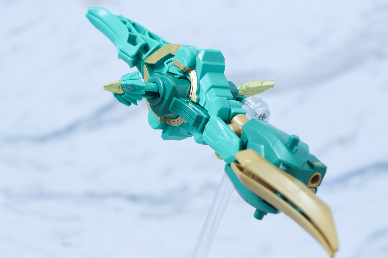 ミニプラ　テガソード　イーグルシューター50　レビュー　アクション