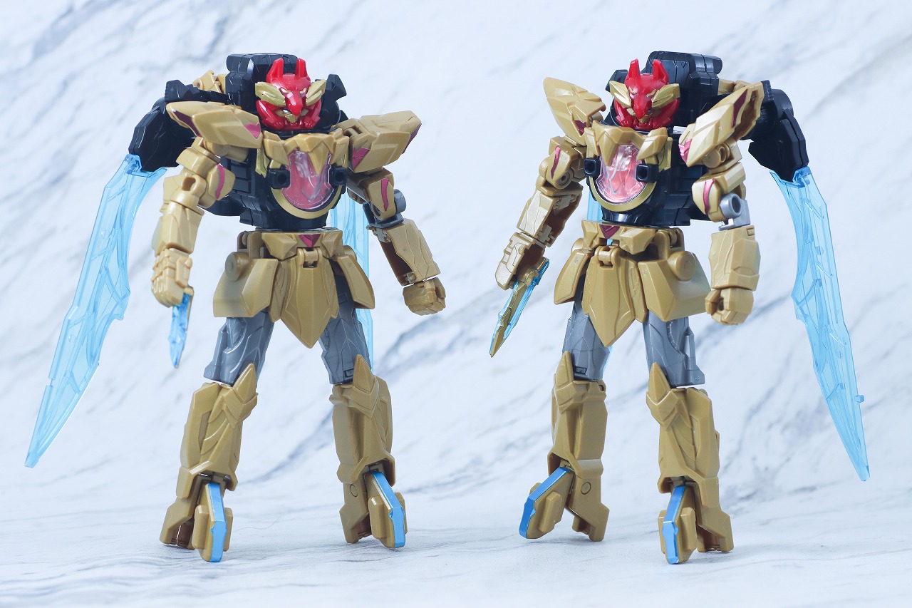 ミニプラ　テガソード　レビュー　本体　比較