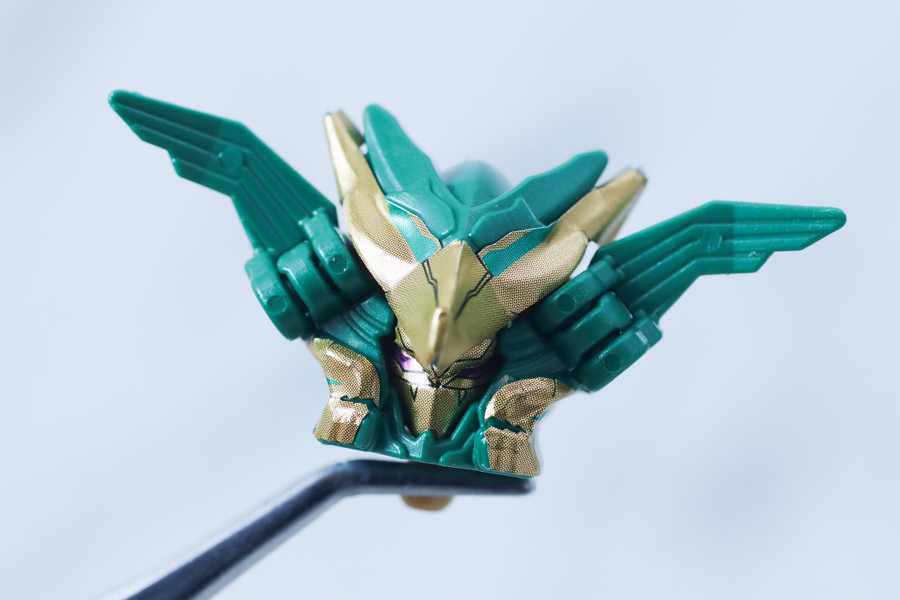 ミニプラ　テガソードグリーン（イーグルシューター50）　レビュー　本体　テガソードグリーンセンタイリング