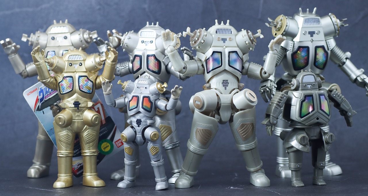 SMP　キングジョー　レビュー　アクション” width=