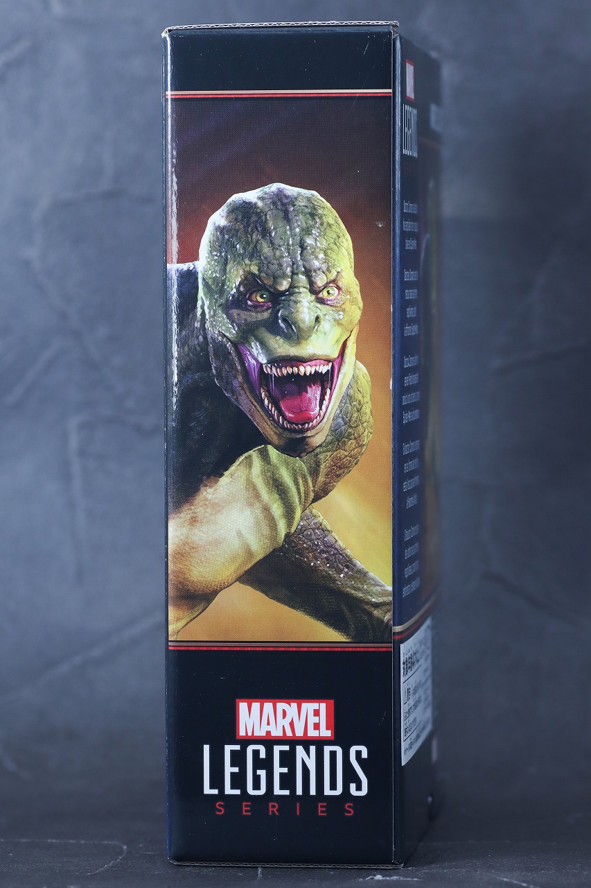 マーベルレジェンド　リザード　スパイダーマン：ノー・ウェイ・ホーム　レビュー　パッケージ