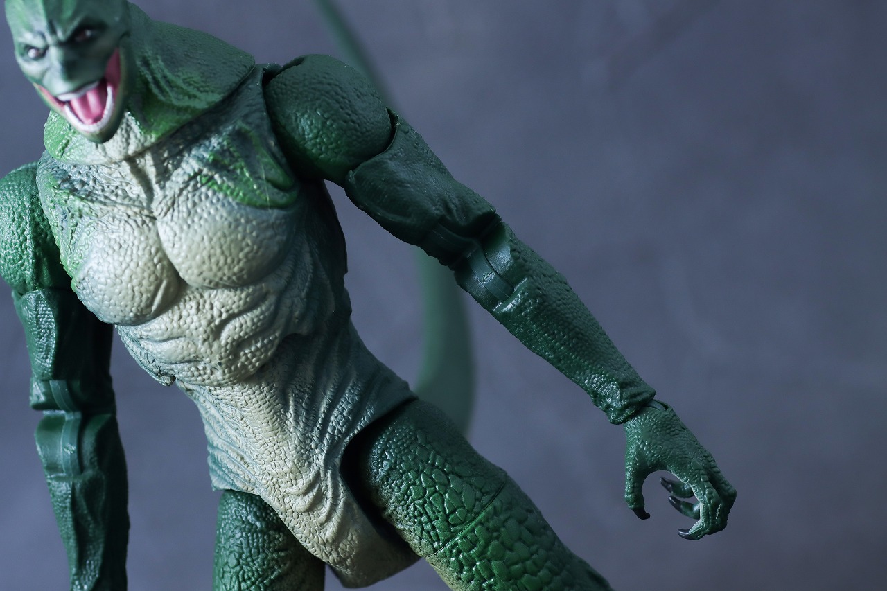 マーベルレジェンド　リザード　スパイダーマン：ノー・ウェイ・ホーム　レビュー　本体