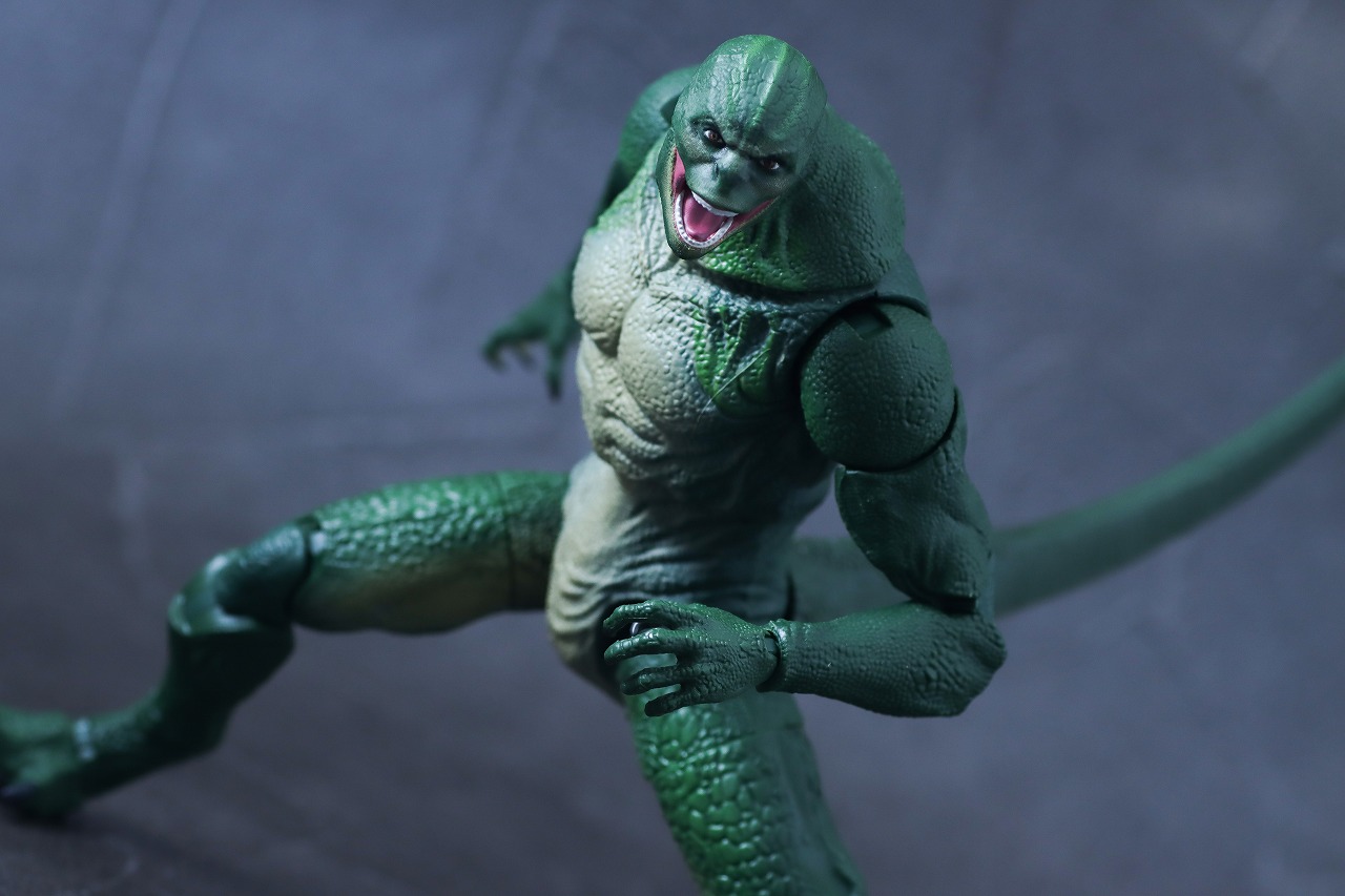 マーベルレジェンド　リザード　スパイダーマン：ノー・ウェイ・ホーム　レビュー　アクション