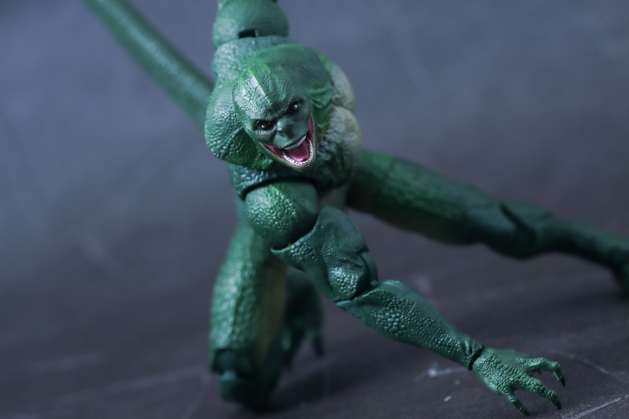 マーベルレジェンド　リザード　スパイダーマン：ノー・ウェイ・ホーム　レビュー　アクション