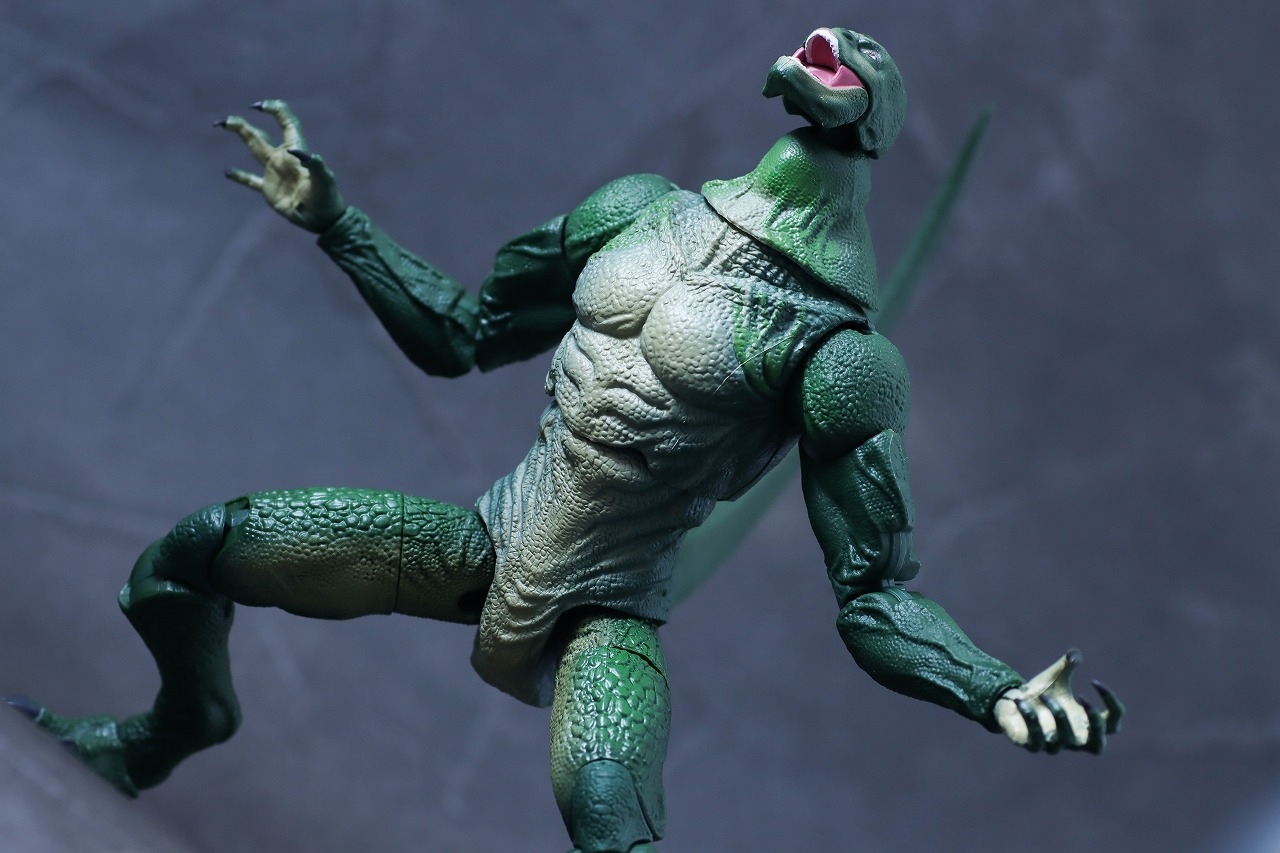 マーベルレジェンド　リザード　スパイダーマン：ノー・ウェイ・ホーム　レビュー　アクション