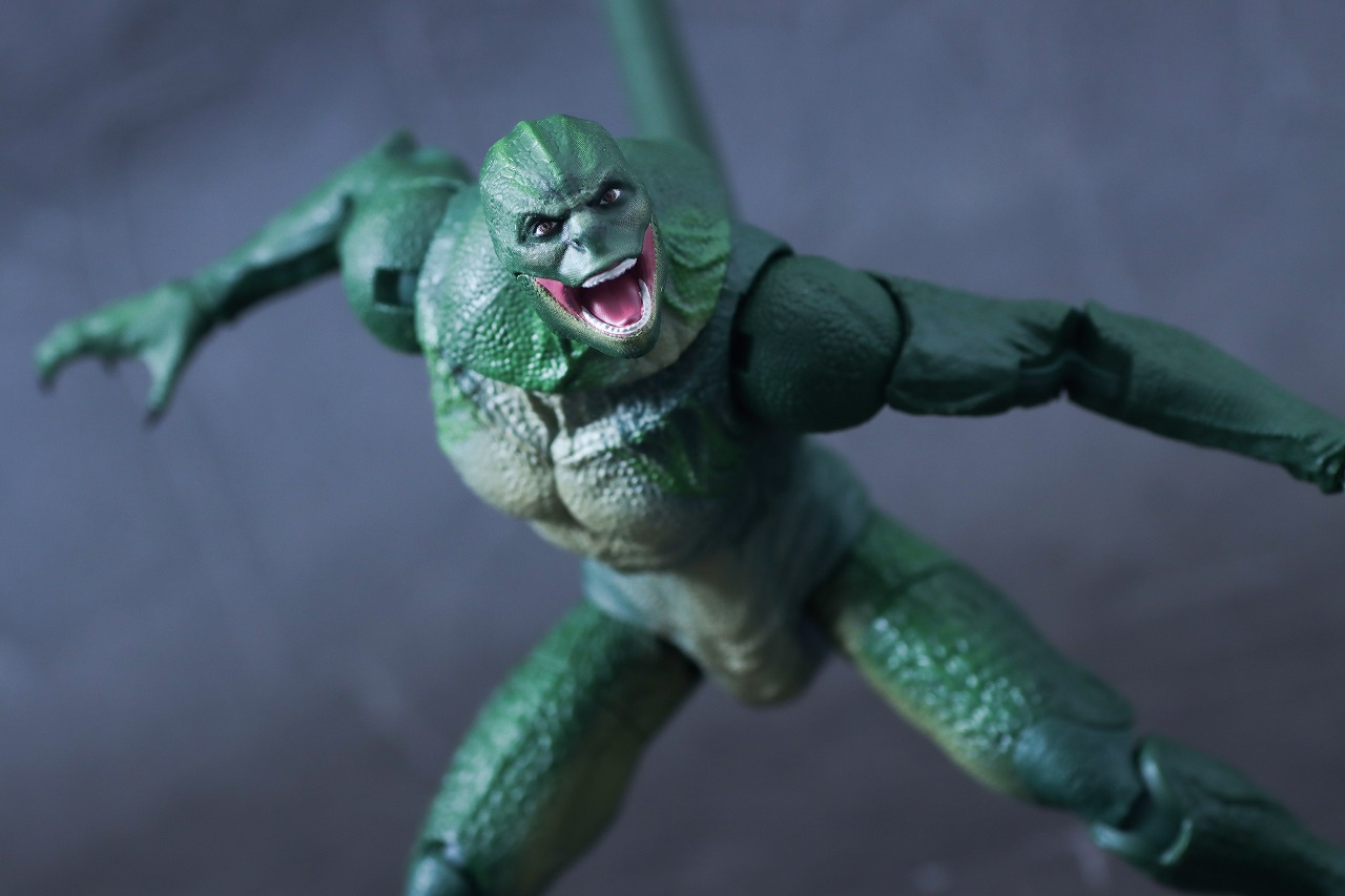 マーベルレジェンド　リザード　スパイダーマン：ノー・ウェイ・ホーム　レビュー　アクション