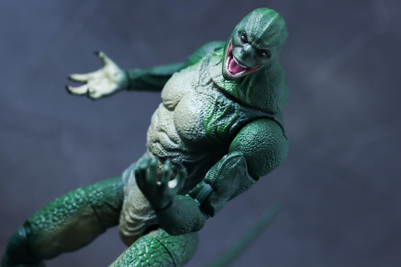 マーベルレジェンド　リザード　スパイダーマン：ノー・ウェイ・ホーム　レビュー　アクション