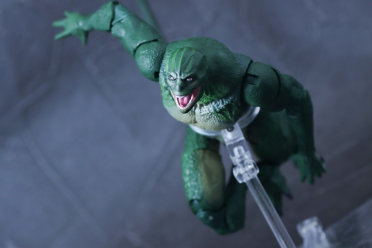 マーベルレジェンド　リザード　スパイダーマン：ノー・ウェイ・ホーム　レビュー　アクション