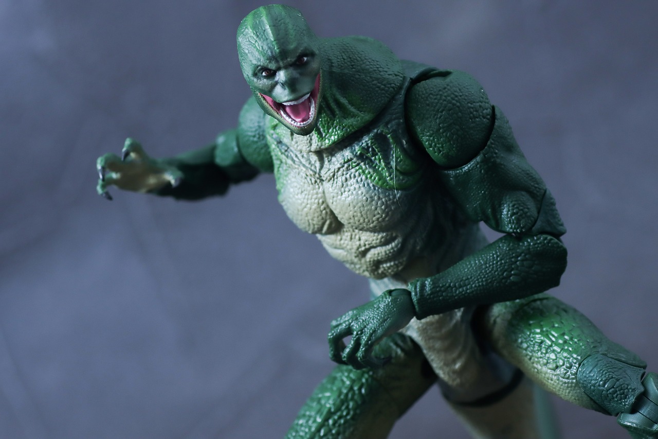 マーベルレジェンド　リザード　スパイダーマン：ノー・ウェイ・ホーム　レビュー　アクション