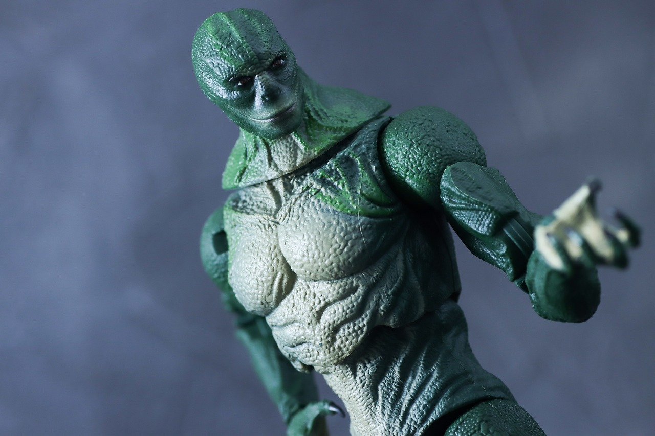 マーベルレジェンド　リザード　スパイダーマン：ノー・ウェイ・ホーム　レビュー　アクション