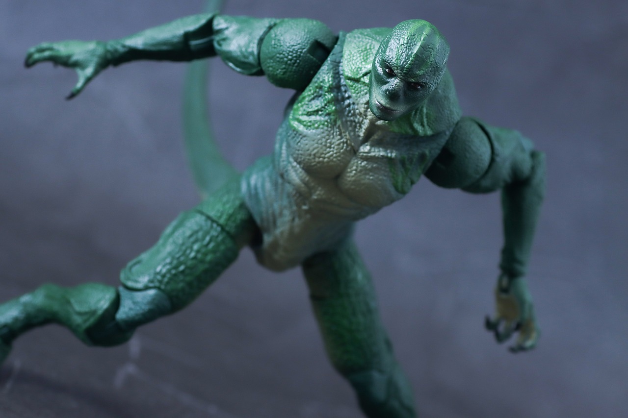 マーベルレジェンド　リザード　スパイダーマン：ノー・ウェイ・ホーム　レビュー　アクション