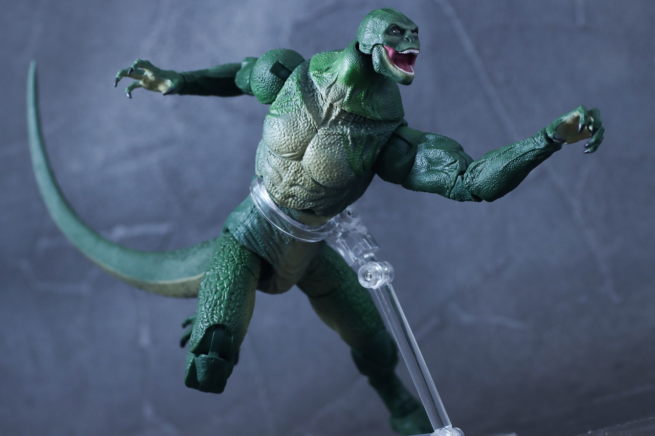 マーベルレジェンド　リザード　スパイダーマン：ノー・ウェイ・ホーム　レビュー　アクション