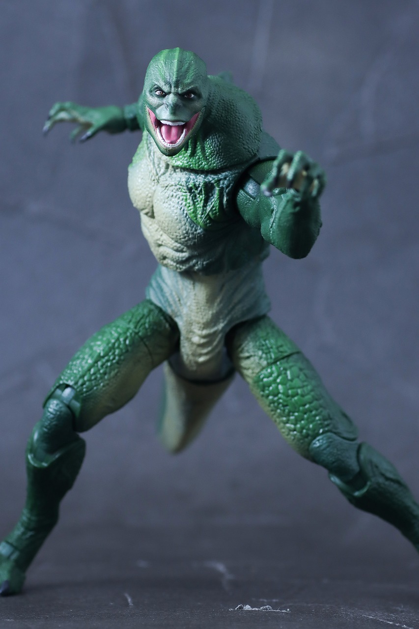 マーベルレジェンド　リザード　スパイダーマン：ノー・ウェイ・ホーム　レビュー　本体