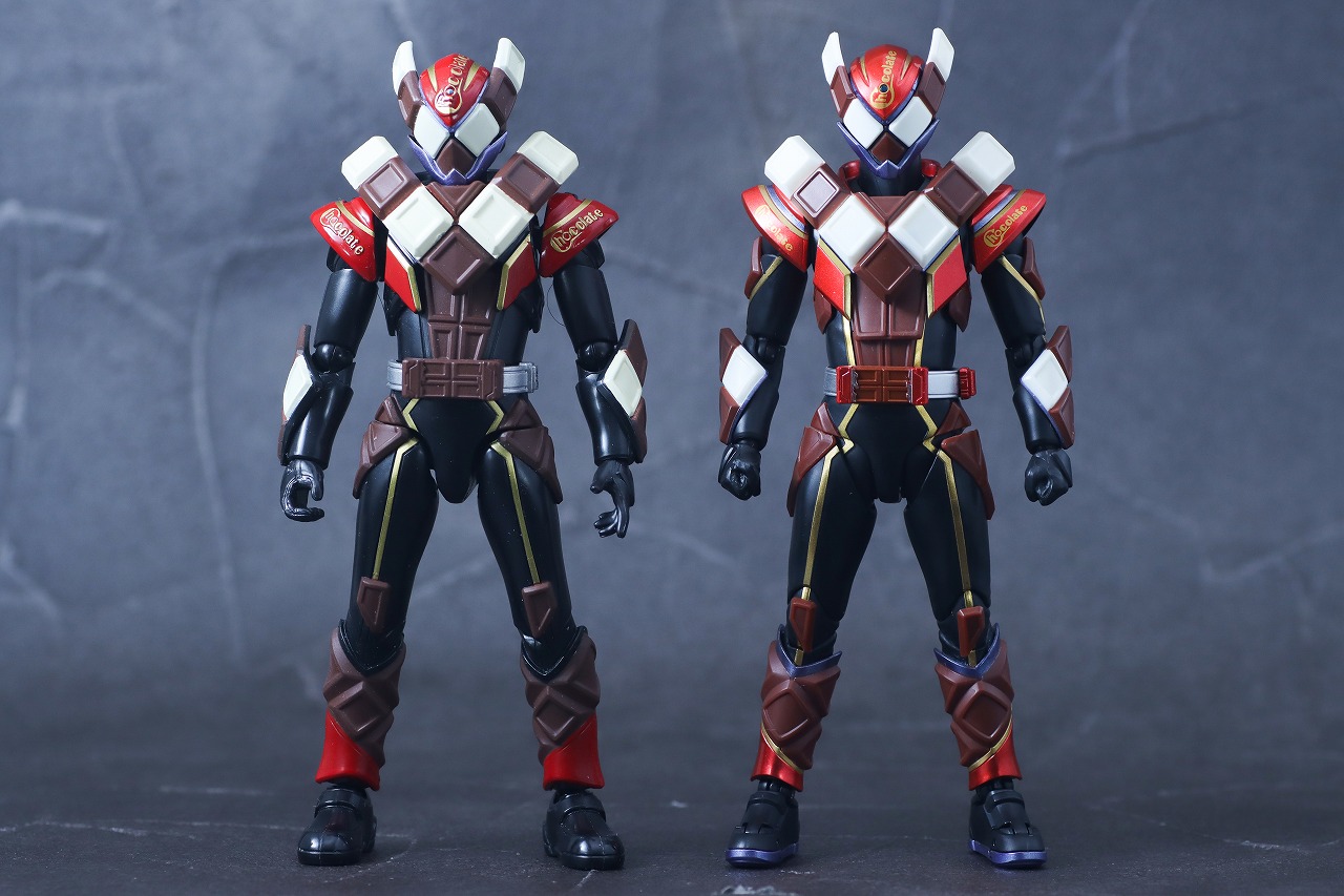 S.H.フィギュアーツ　仮面ライダーヴァレン チョコドンフォーム　レビュー　比較　仮面ライダーアクションフィギュア