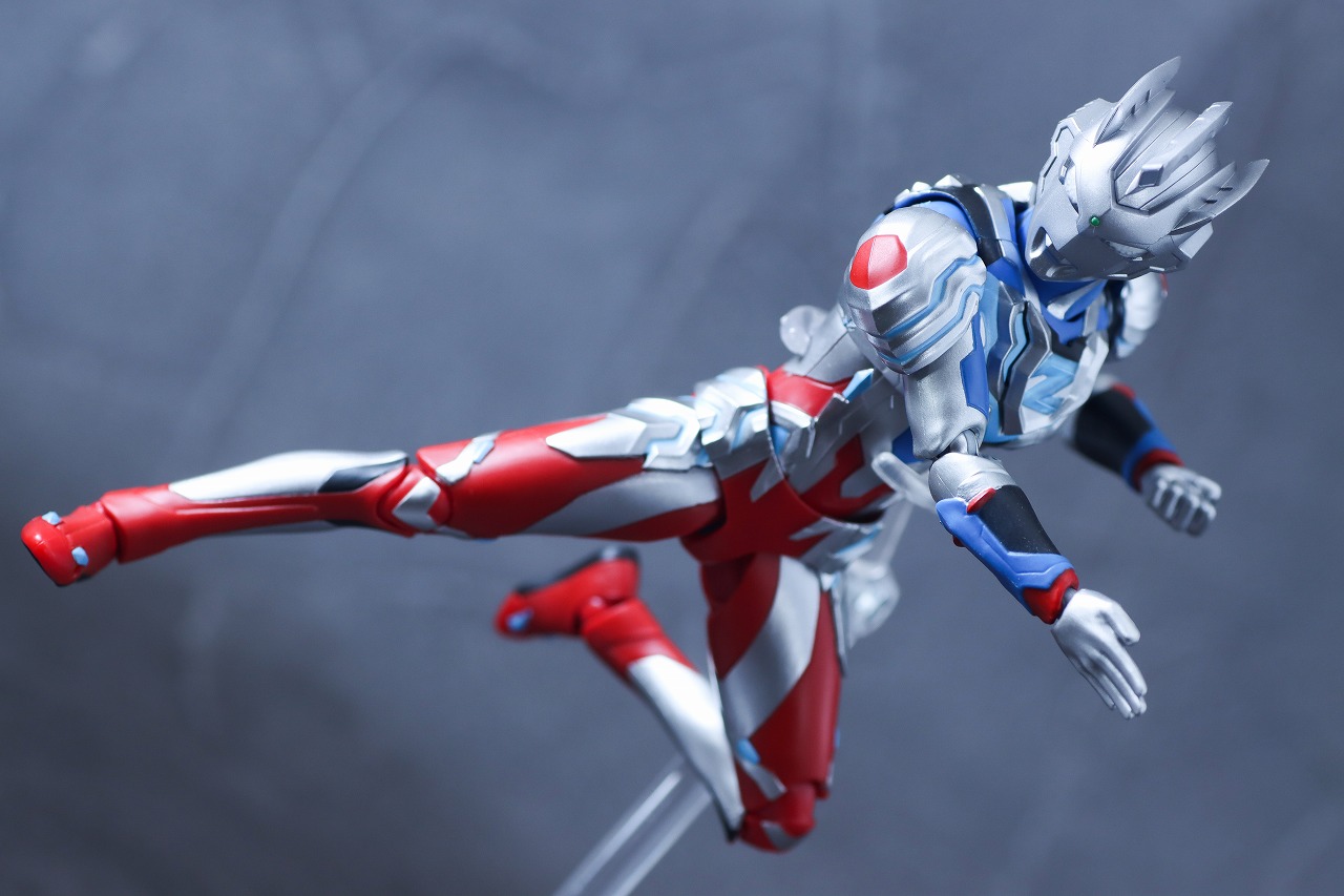 S.H.フィギュアーツ　ウルトラマンゼット アルファエッジ（ニュージェネレーション スターズver.）　レビュー　アクション