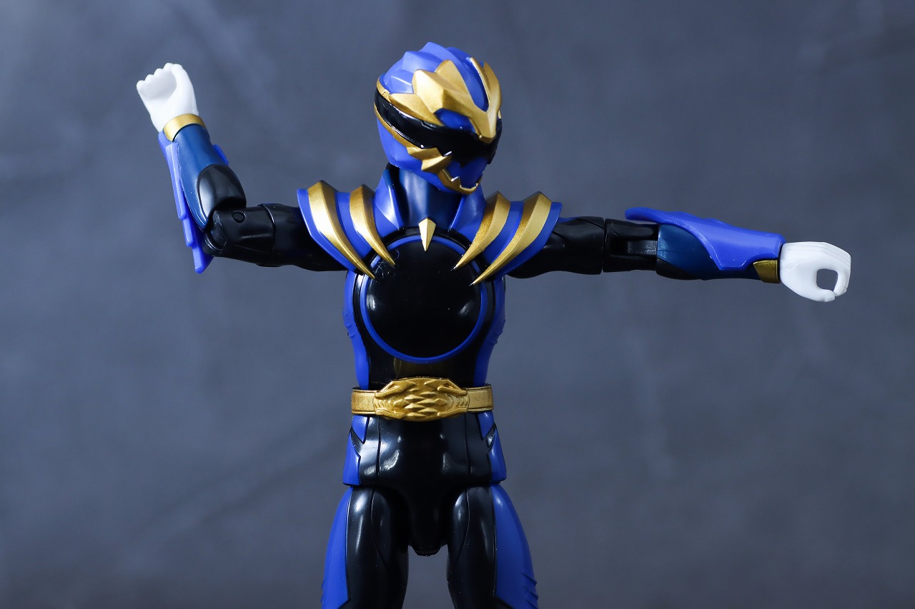 アクションヒーロー　ゴジュウレオン　レビュー　可動範囲