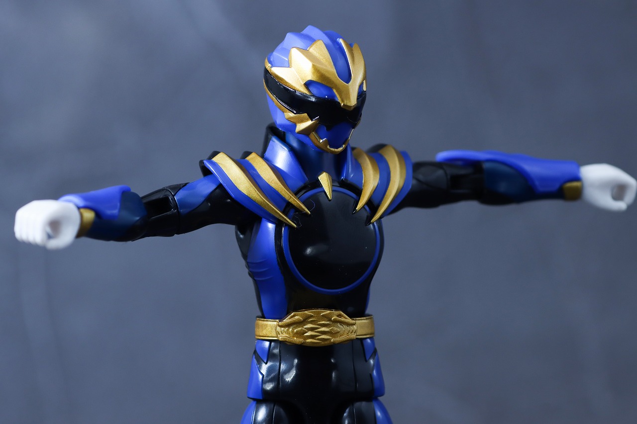 アクションヒーロー　ゴジュウレオン　レビュー　可動範囲