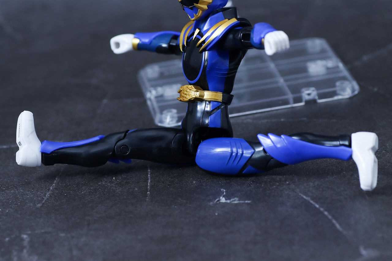 アクションヒーロー　ゴジュウレオン　レビュー　可動範囲