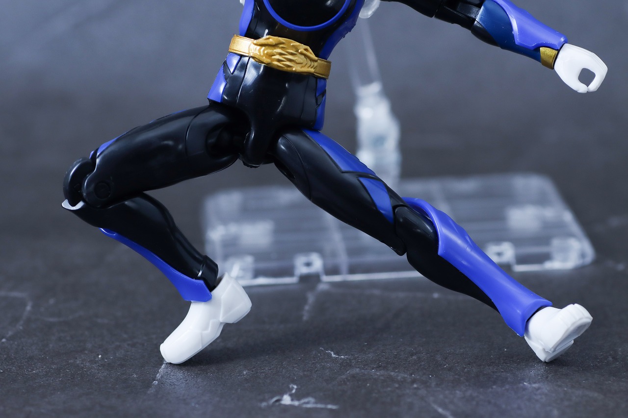 アクションヒーロー　ゴジュウレオン　レビュー　可動範囲