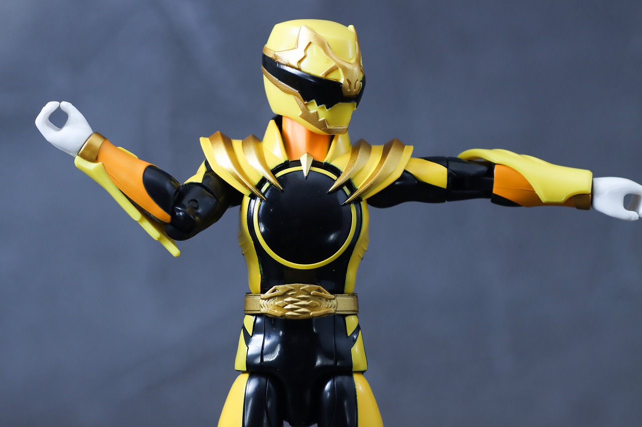 アクションヒーロー　ゴジュウティラノ　レビュー　可動範囲