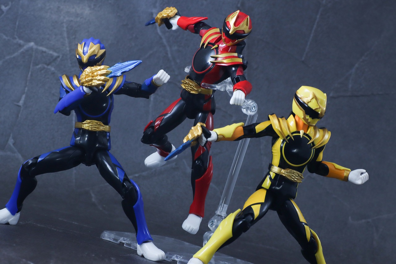 アクションヒーロー　ゴジュウティラノ　レビュー　アクション　ゴジュウウルフ　ゴジュウレオン