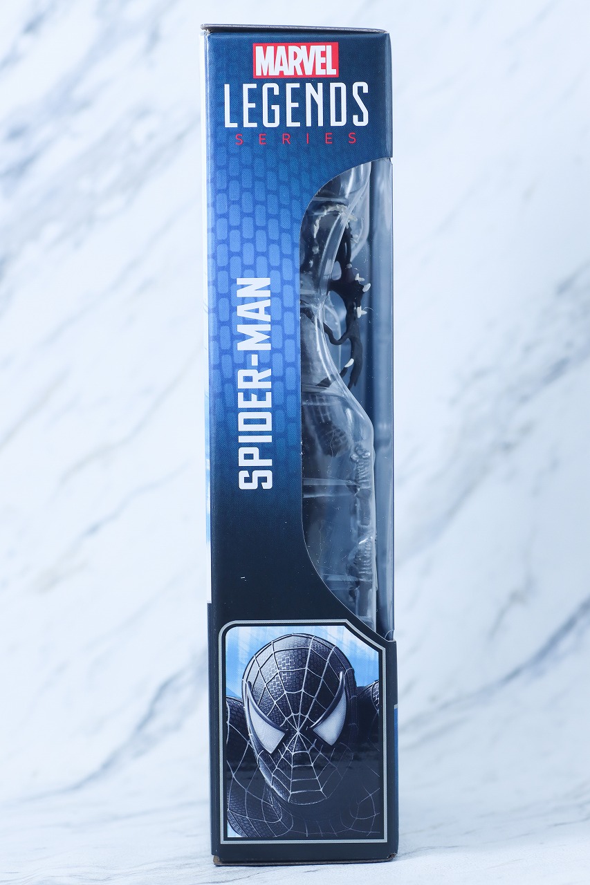 マーベルレジェンド　スパイダーマン ブラックスーツ（『スパイダーマン3』）　レビュー　パッケージ