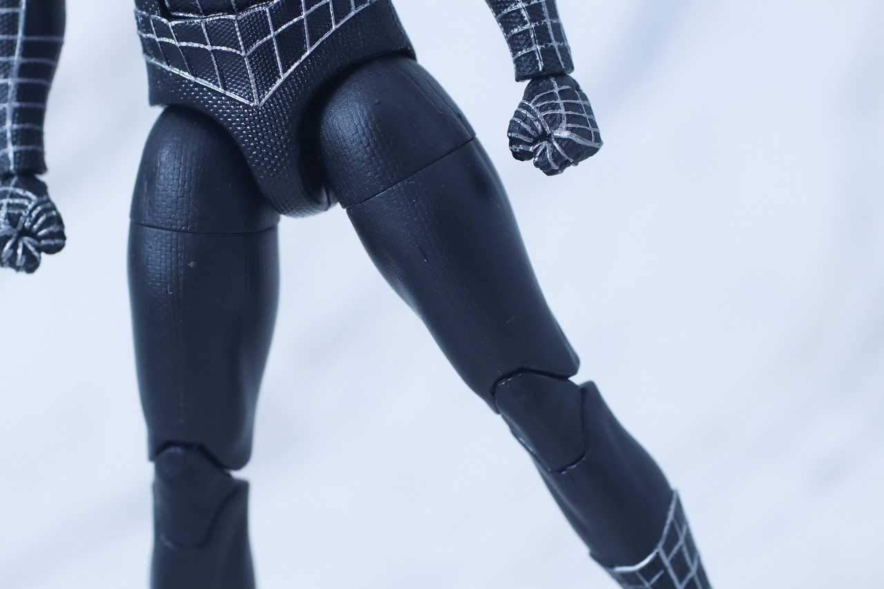 マーベルレジェンド　スパイダーマン ブラックスーツ（『スパイダーマン3』）　レビュー　本体