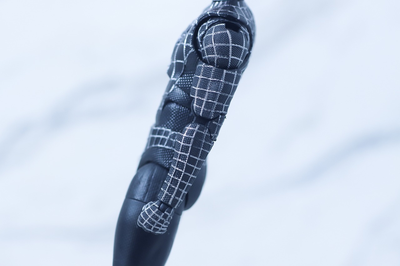 マーベルレジェンド　スパイダーマン ブラックスーツ（『スパイダーマン3』）　レビュー　本体