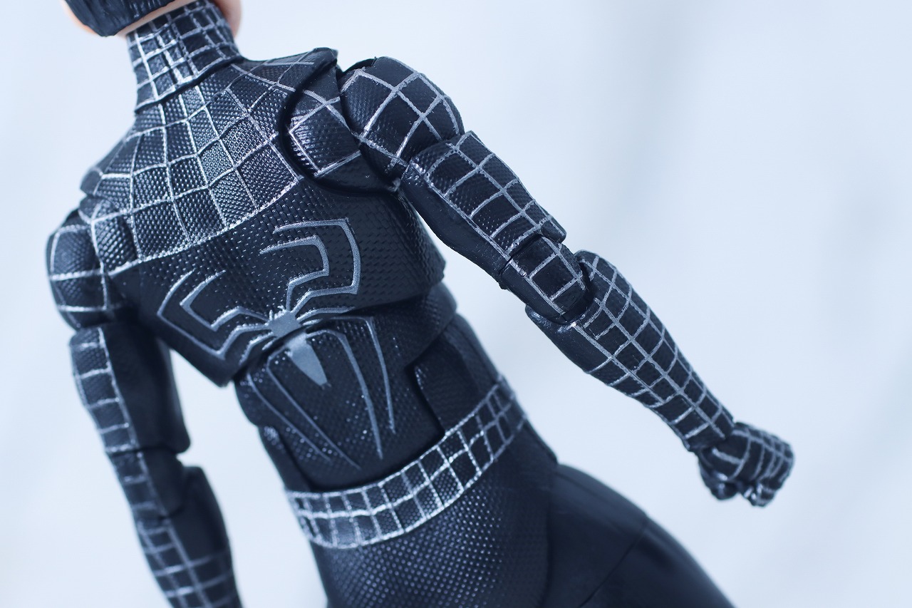 マーベルレジェンド　スパイダーマン ブラックスーツ（『スパイダーマン3』）　レビュー　本体