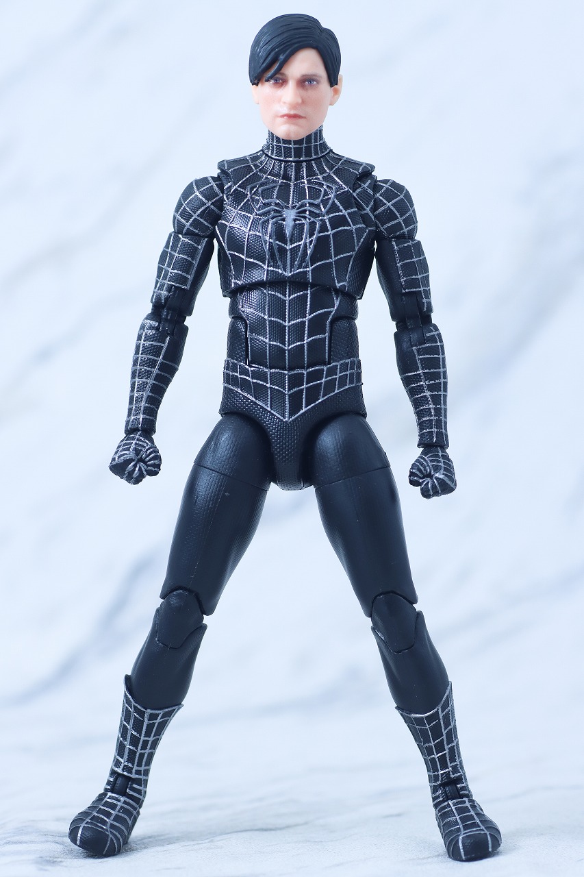 マーベルレジェンド　スパイダーマン ブラックスーツ（『スパイダーマン3』）　レビュー　本体