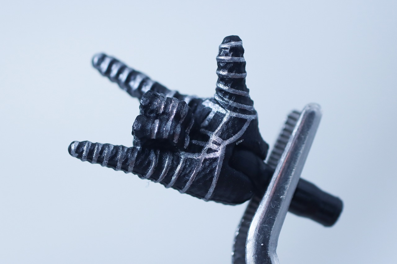 マーベルレジェンド　スパイダーマン ブラックスーツ（『スパイダーマン3』）　レビュー　付属品　手首