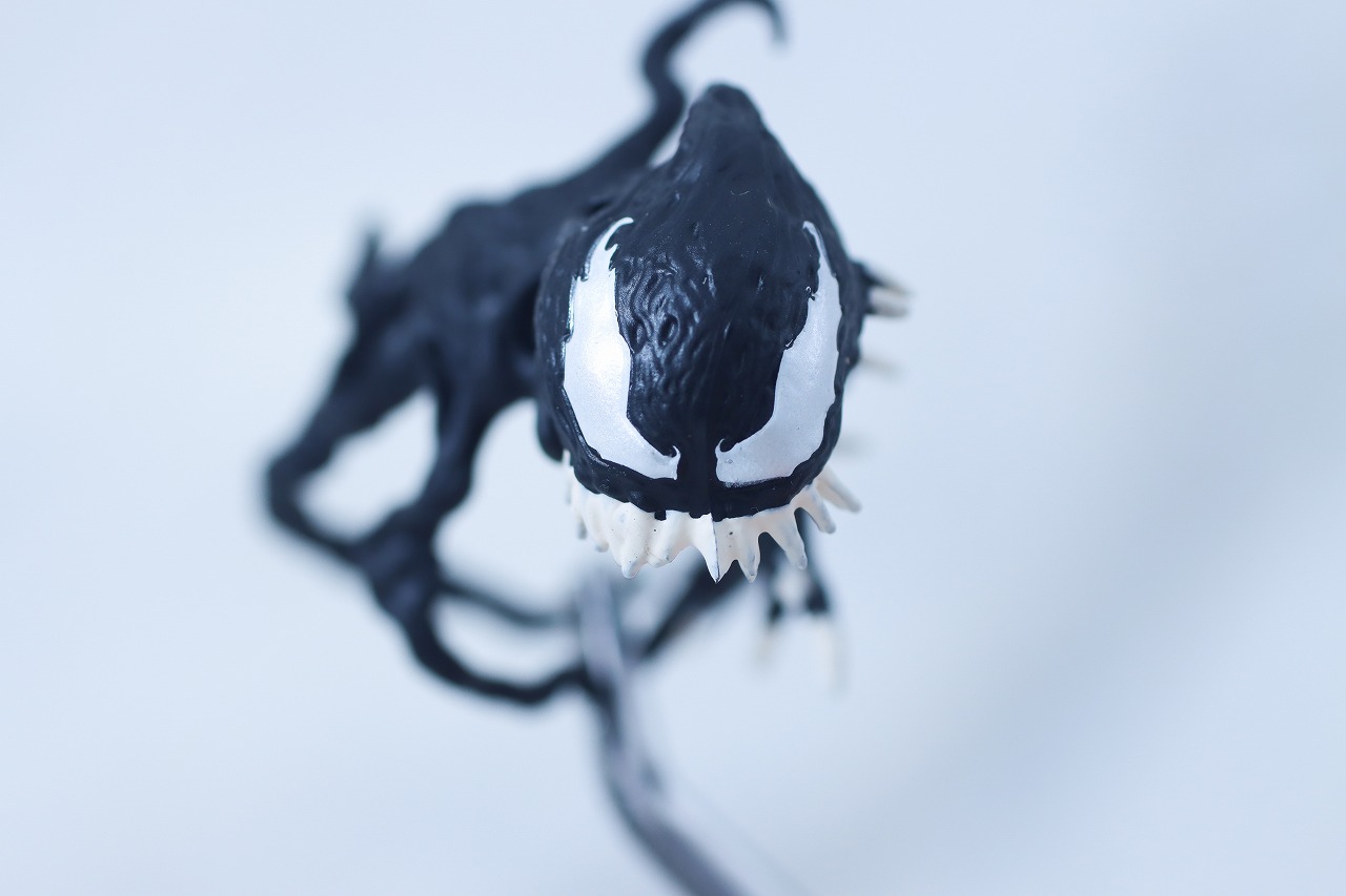 マーベルレジェンド　スパイダーマン ブラックスーツ（『スパイダーマン3』）　レビュー　付属品　ヴェノム　シンビオート