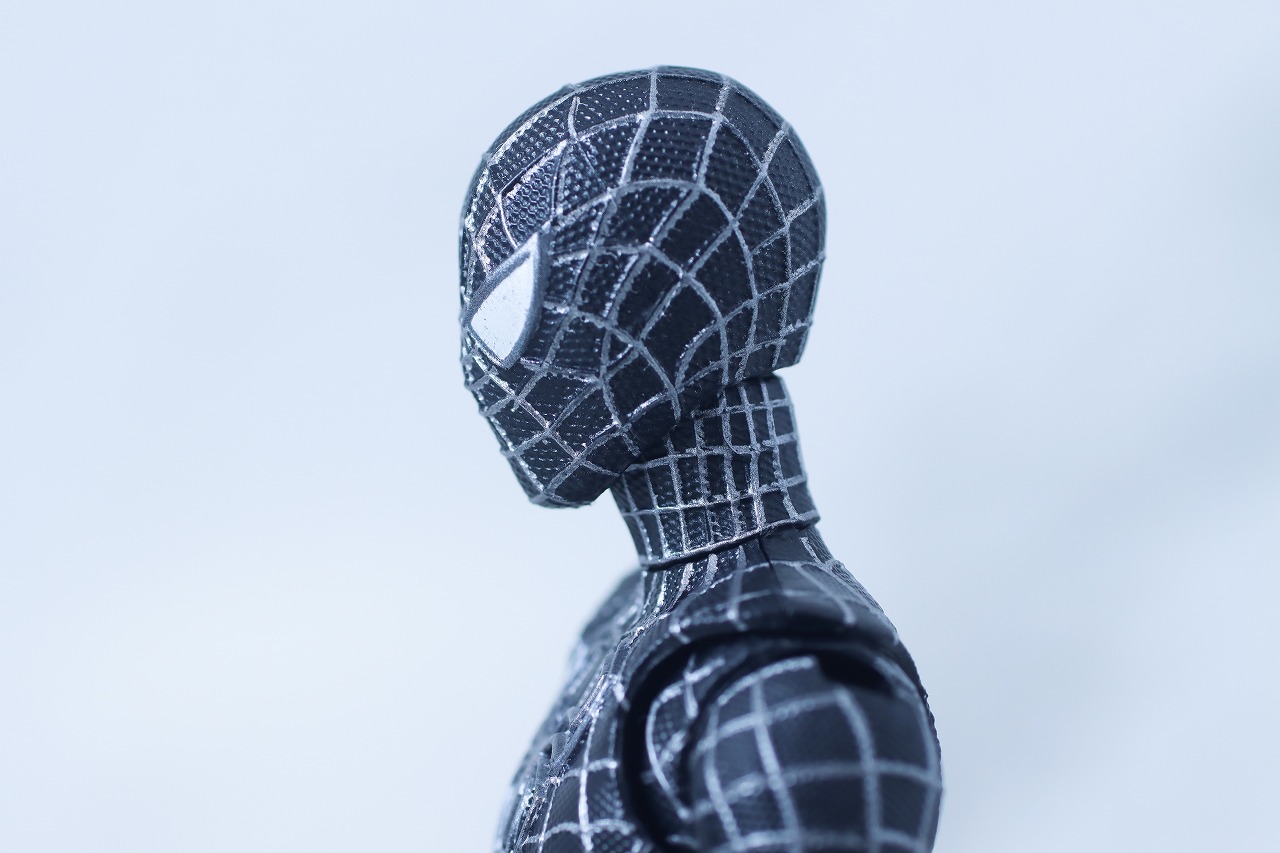 マーベルレジェンド　スパイダーマン ブラックスーツ（『スパイダーマン3』）　レビュー　可動範囲