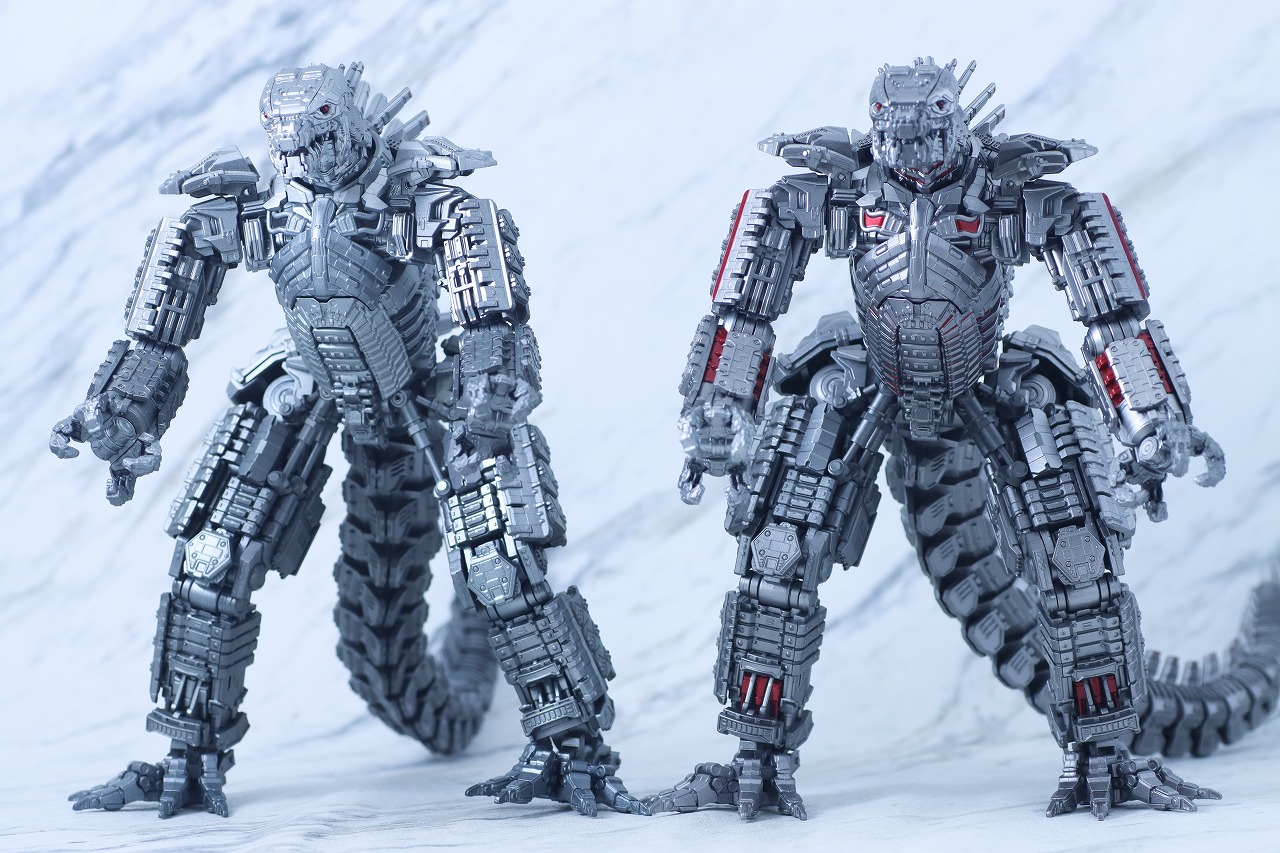 S.H.モンスターアーツメカゴジラ FROM GODZILLA VS. KONG (2021) Final Battle Edition　レビュー　比較　通常版