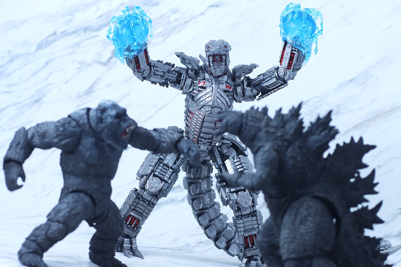 S.H.モンスターアーツメカゴジラ FROM GODZILLA VS. KONG (2021) Final Battle Edition　レビュー　アクション ゴジラ　コング