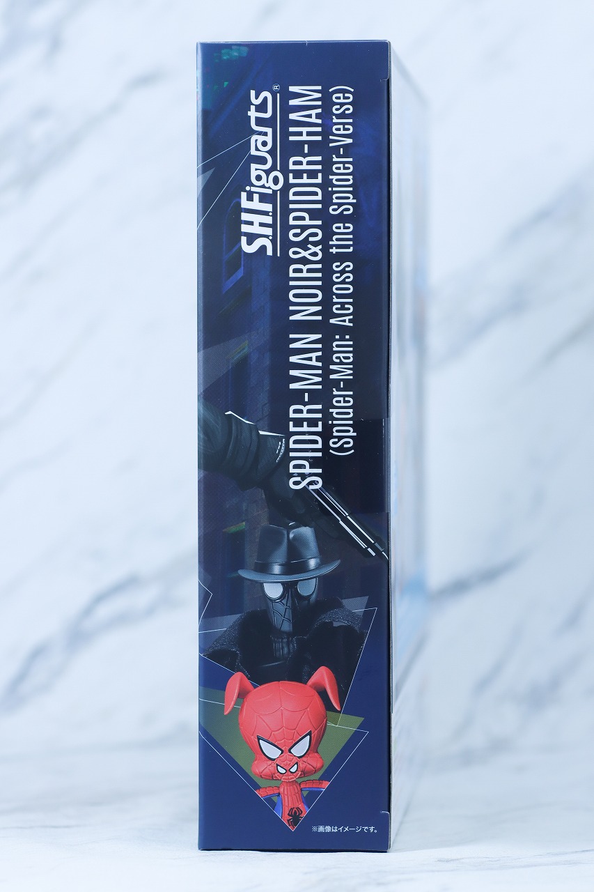 S.H.フィギュアーツ　スパイダーマン・ノワール＆スパイダー・ハム　レビュー　パッケージ