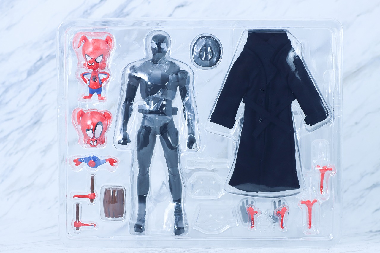 S.H.フィギュアーツ　スパイダーマン・ノワール＆スパイダー・ハム　レビュー　パッケージ