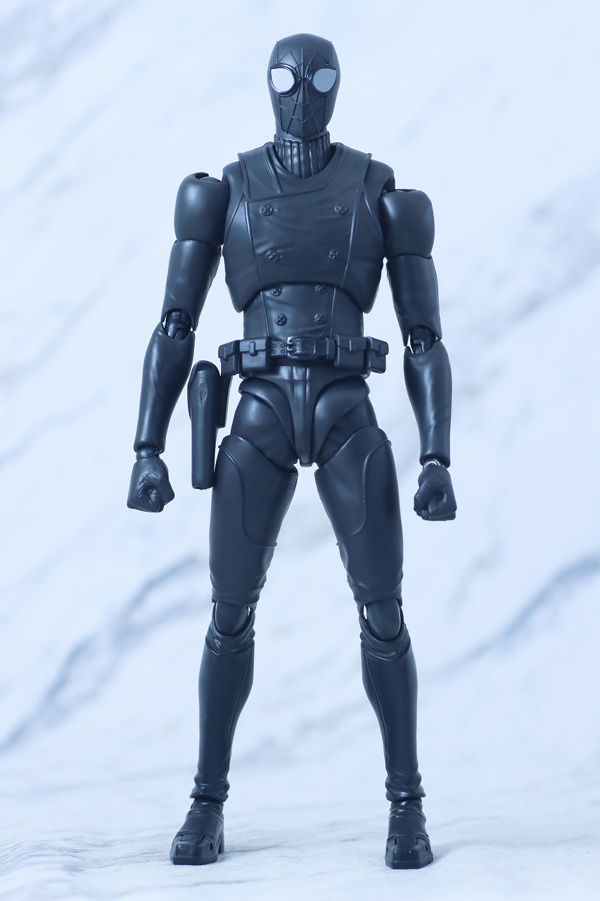 S.H.フィギュアーツ　スパイダーマン・ノワール　レビュー　本体