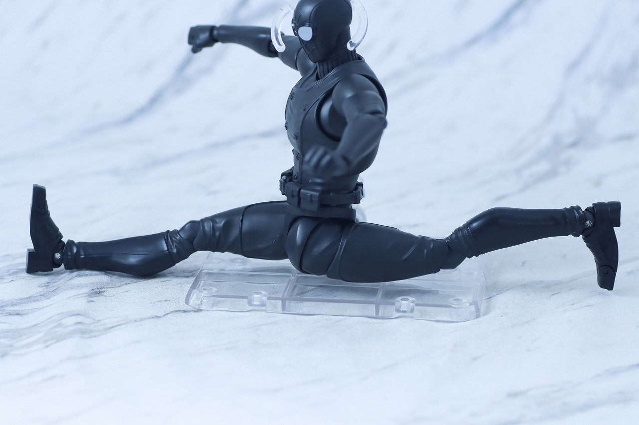 S.H.フィギュアーツ　スパイダーマン・ノワール　レビュー　可動範囲