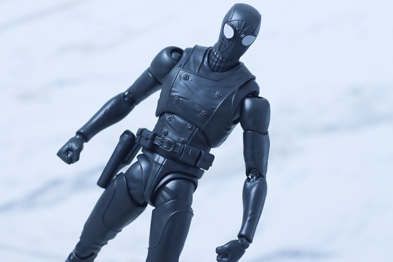 S.H.フィギュアーツ　スパイダーマン・ノワール　アクロス・ザ・スパイダーバース　レビュー　アクション