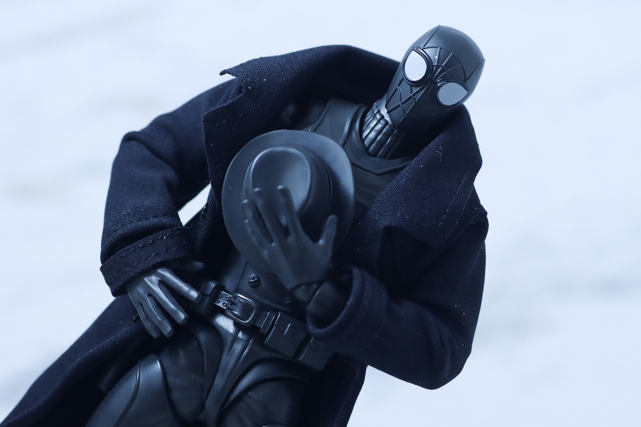 S.H.フィギュアーツ　スパイダーマン・ノワール　アクロス・ザ・スパイダーバース　レビュー　アクション