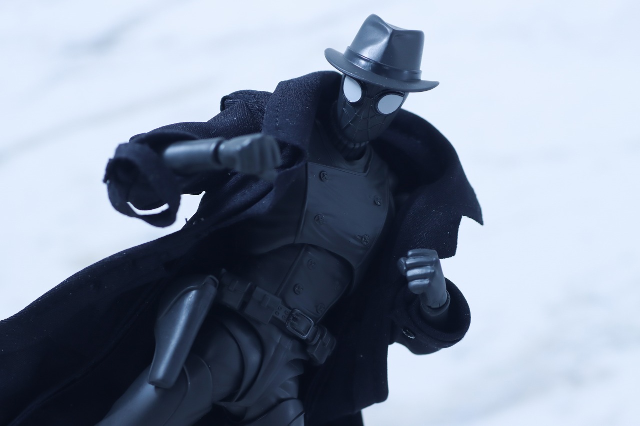 S.H.フィギュアーツ　スパイダーマン・ノワール　アクロス・ザ・スパイダーバース　レビュー　アクション
