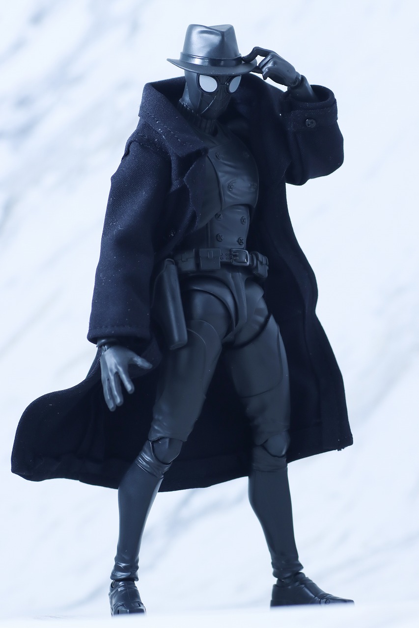 S.H.フィギュアーツ　スパイダーマン・ノワール　レビュー　本体