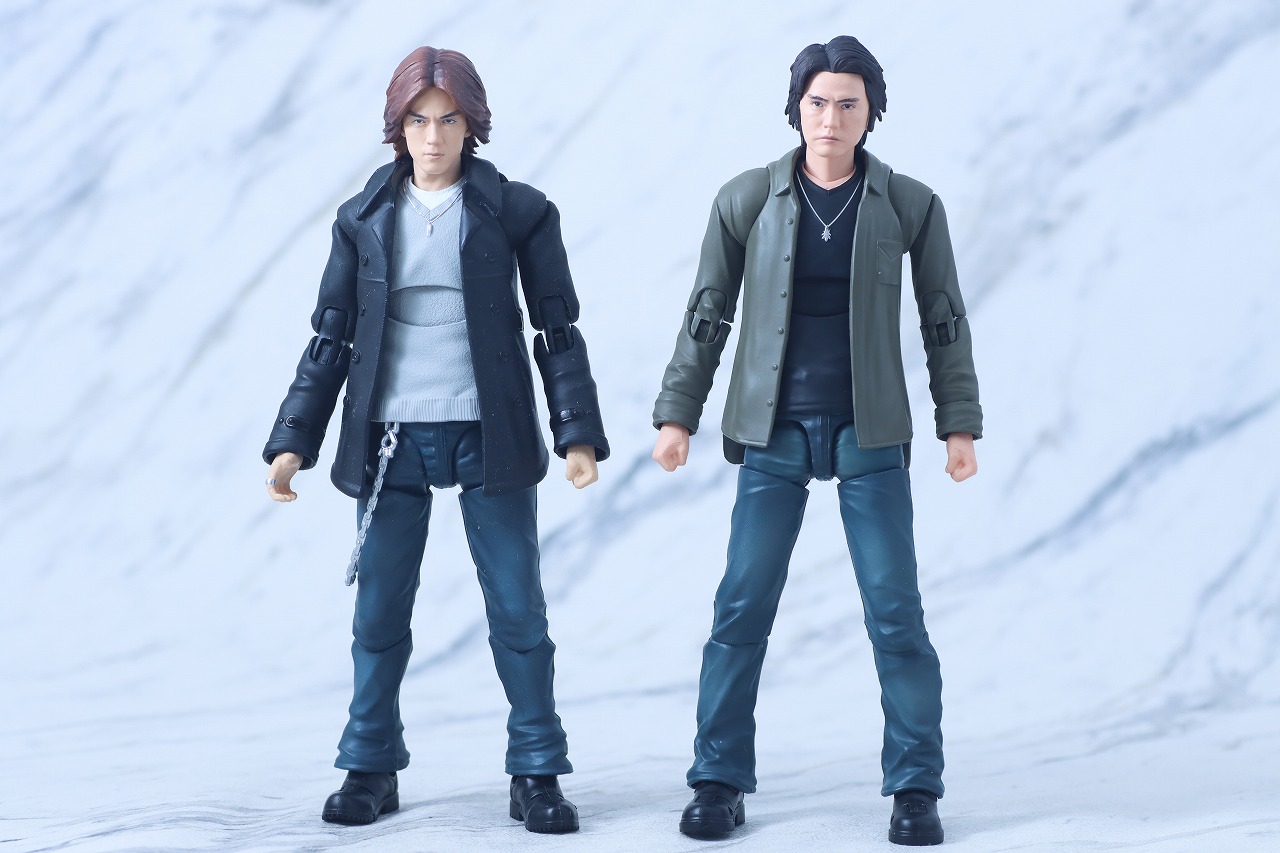 S.H.フィギュアーツ　草加雅人　レビュー　本体 乾巧　比較